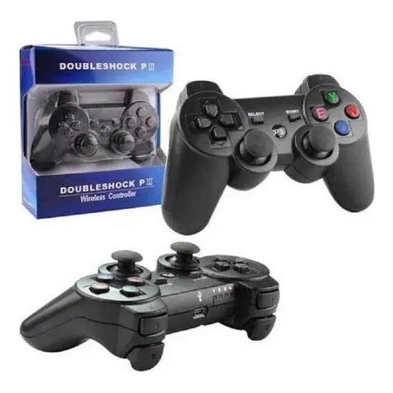 Controle Wireless Joystick Ps3 Doubleshock Sem Fio Foto 1