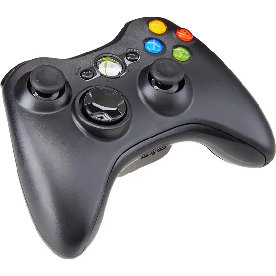 Controle Xbox 360 Preto Foto 1