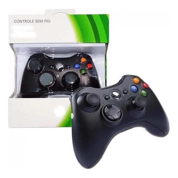 Controle Xbox 360 Sem Fio Foto 1