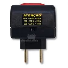 Conversor 110v - 220v Pequeno 100va 70w Auto Transformador Foto mini 3