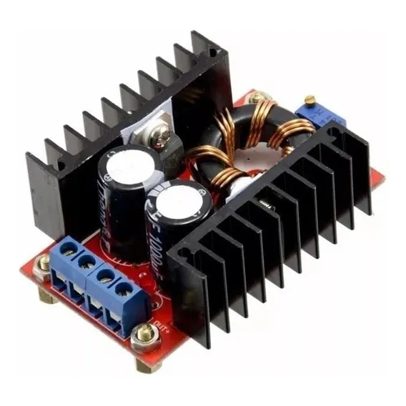 Conversor Dc Step-up Regulador Tensão 10a 150w De 12v A 35v Foto 1