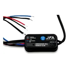 Conversor Fio Para Rca Remoto Slim 12v Jfa Automotivo Cd Dvd Foto mini 4