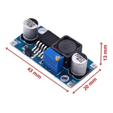 Conversor Tensão Dc Dc Xl6009 Cn6009 Boost Step Up Arduino Foto mini 4