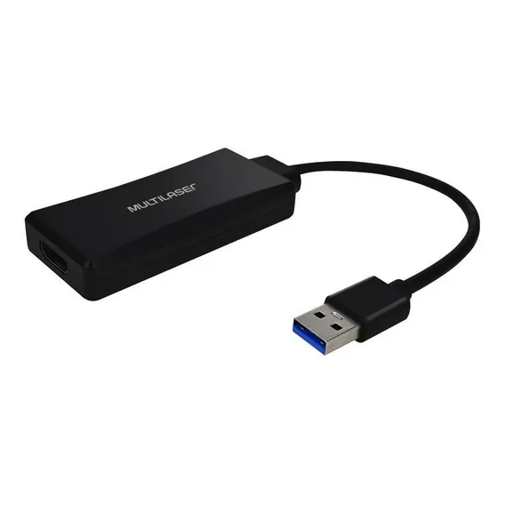 Conversor Usb Macho E Hdmi Femea Multilaser Foto 1
