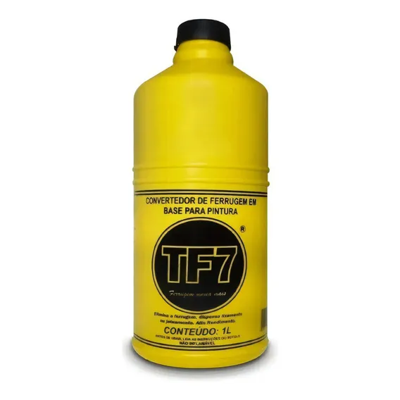 Convertedor De Ferrugem TF7 1 Litro Neutralizador De Ferrugem Foto 1