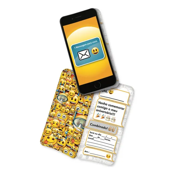 Convite Emoji Festcolor 8und Foto 1