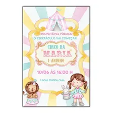 Convite Fazendinha Menina Rosa Foto mini 2