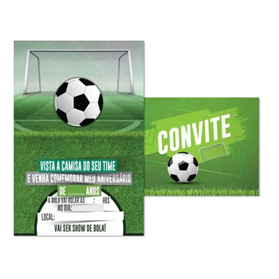Convite Futebol Junco 8und Foto 1