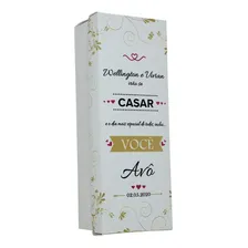 Convite Individual Av么 Ou Av贸 Casamento Ta莽a Vidro Foto mini 2
