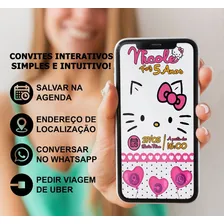 Convite Virtual Pdf Hello Kitty Aniversario Katon Design Foto mini 1