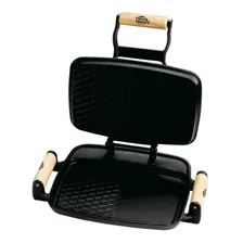 Cook Grill E Sanduicheira Real Ferro Fundido -panela Mineira Foto mini 4