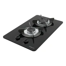 Cooktop 2 Bocas Safe Vidro Preto 27001201 - Fogatti Foto mini 1