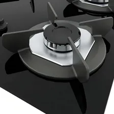 Cooktop 2 Bocas Safe Vidro Preto 27001201 - Fogatti Foto mini 3