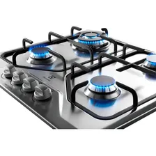 Cooktop 4 Bocas À Gás Electrolux Gt60x Bivolt Inox Foto mini 3