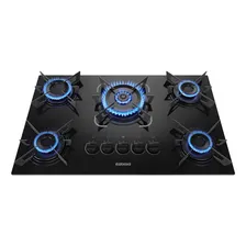 Cooktop 5 Bocas A Gás Itatiaia Electra Glass Tripla Chama Acendimento Superautomático Preto Bivolt Foto mini 1