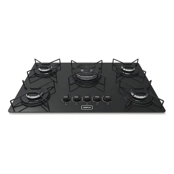 Cooktop 5 Bocas A Gás Tripla Chama Realce Bivolt Cr216 Foto 1