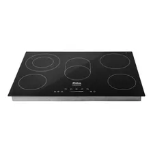 Cooktop 5 Bocas Elétrico Philco Pct05vc Volcano 8400w 220v Cor Preto Foto mini 2