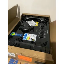 Cooktop 5 Bocas Fogão A Gás Atalanta Preto Realce Bivolt Biv Foto mini 2