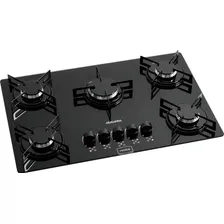 Cooktop 5 Bocas Fogão A Gás Atalanta Preto Realce Bivolt Biv Foto mini 1