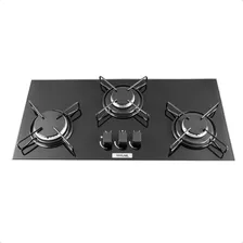 Cooktop A Gas 3 Bocas Stelar Preto Bivolt Automatico Foto mini 1