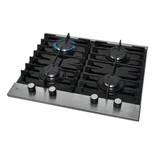 Cooktop A Gás Fischer 4 Bocas Platinium Trempe Ferro Fundido Foto mini 2