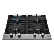 Cooktop A Gás Fischer 4 Bocas Platinium Trempe Ferro Fundido Foto mini 3