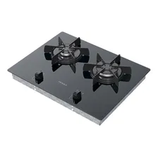 Cooktop Arena Linear 2q Preto Gas Glp Foto mini 4