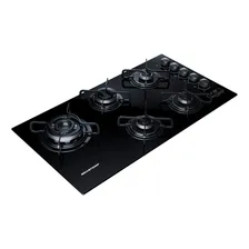 Cooktop Brastemp 5 Bocas Gás Automático Brbdt85aeuna Bivolt Cor Preto 110V/220V Foto mini 4