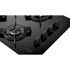Cooktop Dako 4 Bocas A Gás Supreme Cor Preto Bivolt Foto mini  3