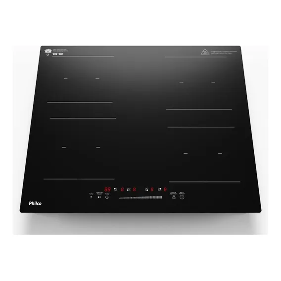Cooktop De Indução Pctq1 Função Turbo 4 Bocas Philco 220v Foto 1