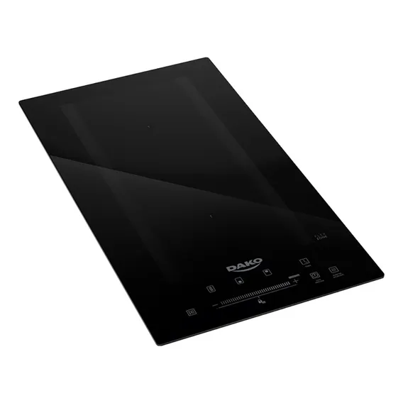 Cooktop De Indução 2 Bocas Preto Com Zona Flexível Dako 220v Foto 1