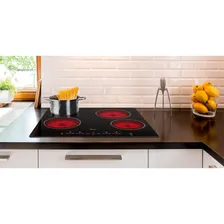 Cooktop Elétrico Midea Vitrocerâmico 4 Bocas Cor Preto 220V Foto mini 4