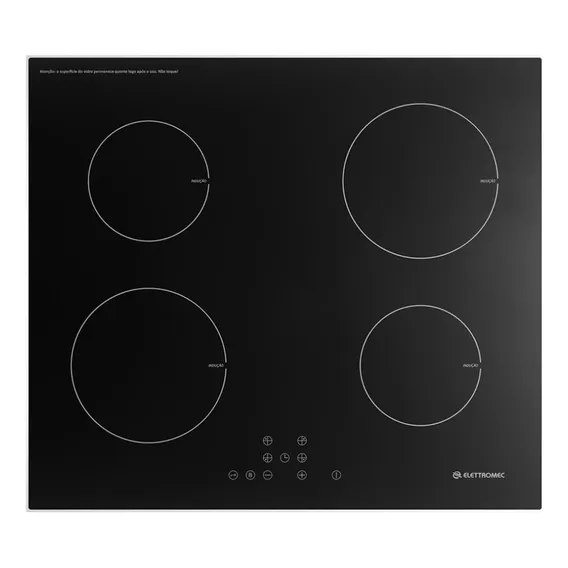 Cooktop Elettromec Indução Eletrica 4b 220v Foto 1