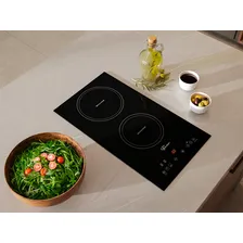 Cooktop Indução 2q 220v Touch Mesa Vitrocerâmica Fischer Cor Preto Foto mini 4