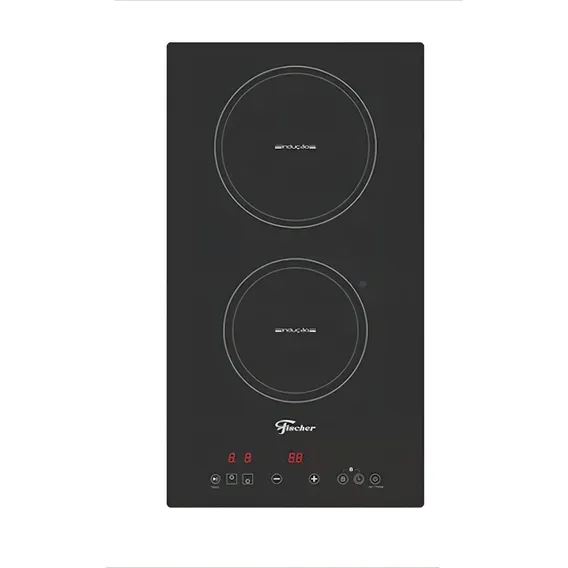 Cooktop Indução 2q 220v Touch Mesa Vitrocerâmica Fischer Cor Preto Foto 1