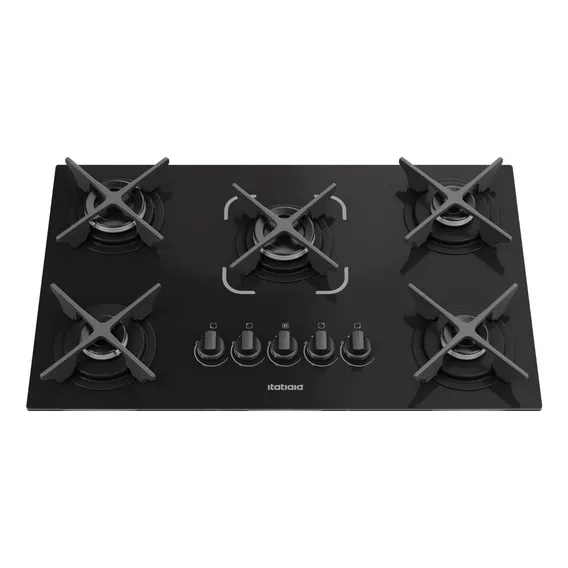 Cooktop Itacook Itatiaia 5 Bocas Preto Foto 1