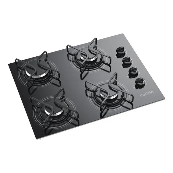 Cooktop Itatiaia 4 Bocas Preto Bivolt 127v/220v Foto 1