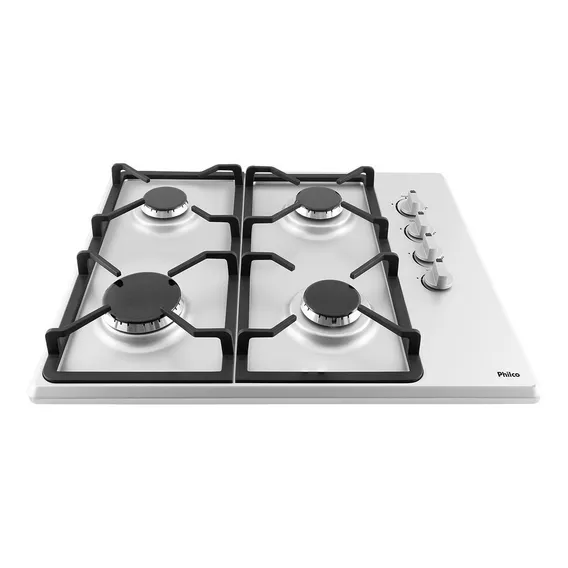 Cooktop Pct04i 4 Bocas A Gás Automático Inox Philco 127/220V Foto 1