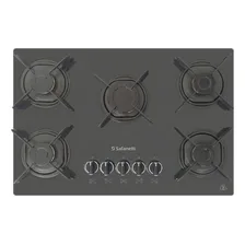 Cooktop Safanelli Gourmet 5 Bocas Preto Gray Fsz508 Bivolt 127/220V Foto  mini 1