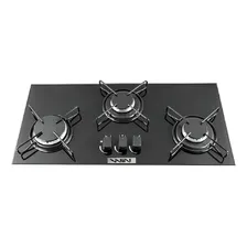 Cooktop Win 3 Bocas de Embutir Acend Autom Preto Foto mini 1