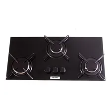 Cooktop Win 3 Queimadores de Embutir Acendimento Automático Preto Foto  mini 1