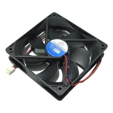 Cooler 12v 12025s-12 120x120x25mm Bucha 3000 Rpm Amp.: 0,37 Led Sem Led Foto  mini 1