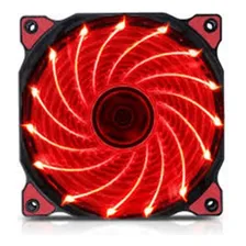 Cooler 32 Led Vermelho 120mm 12cm Ventoinha Gamemax Gf12r Foto mini 4
