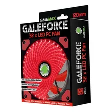 Cooler 32 Led Vermelho 120mm 12cm Ventoinha Gamemax Gf12r Foto mini 3