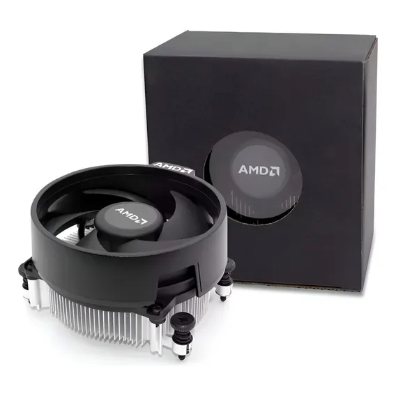 Cooler Amd Ryzen E Athlon Wraith Stealth Socket Am4 Led Sem Foto 1