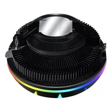 Cooler Cpu Gamer Rgb Rainbow Processador Intel Lga Amd 3pin Led Colorido Foto mini 4