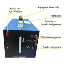 Cooler De Refrigeração Wwsoldas Wse250 Wwsoldas Foto mini 4