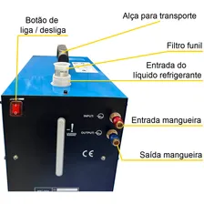 Cooler De Refrigeração Wwsoldas Wse250 Wwsoldas Foto mini 4