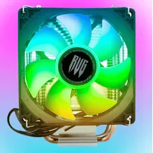 Cooler Duplo Rgb Fan Pc Intel Amd 775 1151 1155 Am3+ Am4 Foto mini 4