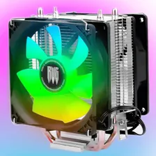Cooler Duplo Rgb Fan Pc Intel Amd 775 1151 1155 Am3+ Am4 Foto mini  2